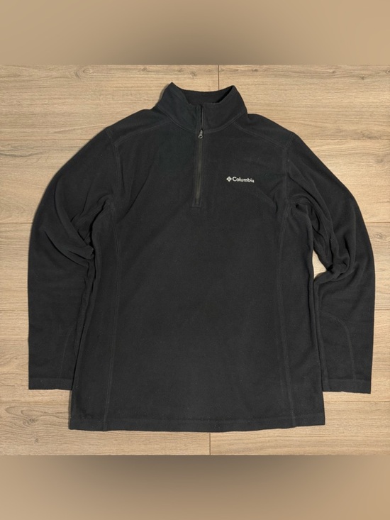 Columbia Other - Columbia Black Quarter-Zip Fleece Pullover